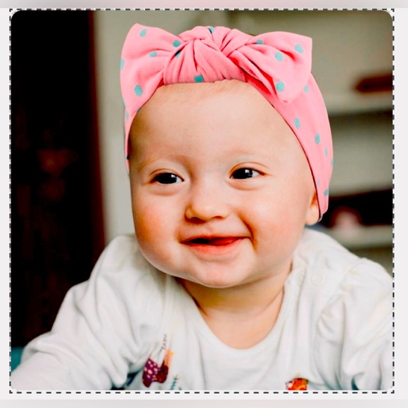 Starting Out Accessories 3 Pack Soft Bow Headband Set for Baby Girl. - Picture 10 of 11
